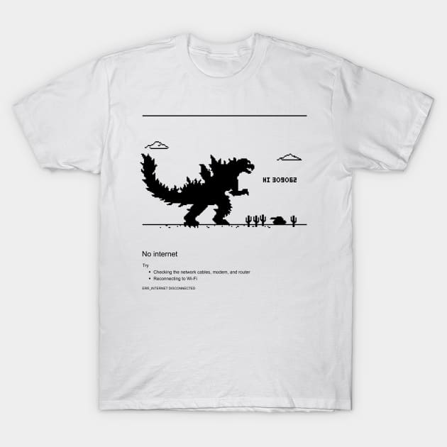 Godzilla Game T-Shirt by polkadothero